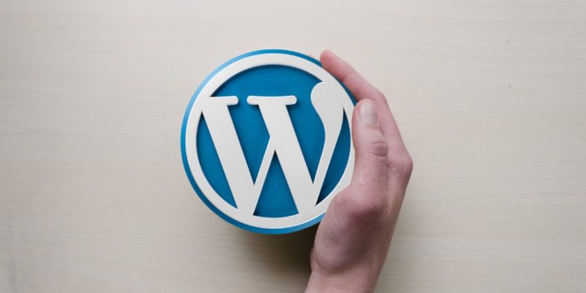 Logo WordPress mano